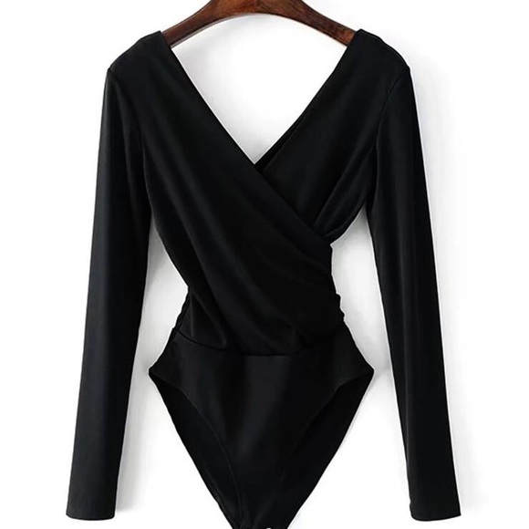 Tops - Wrap Bodysuit